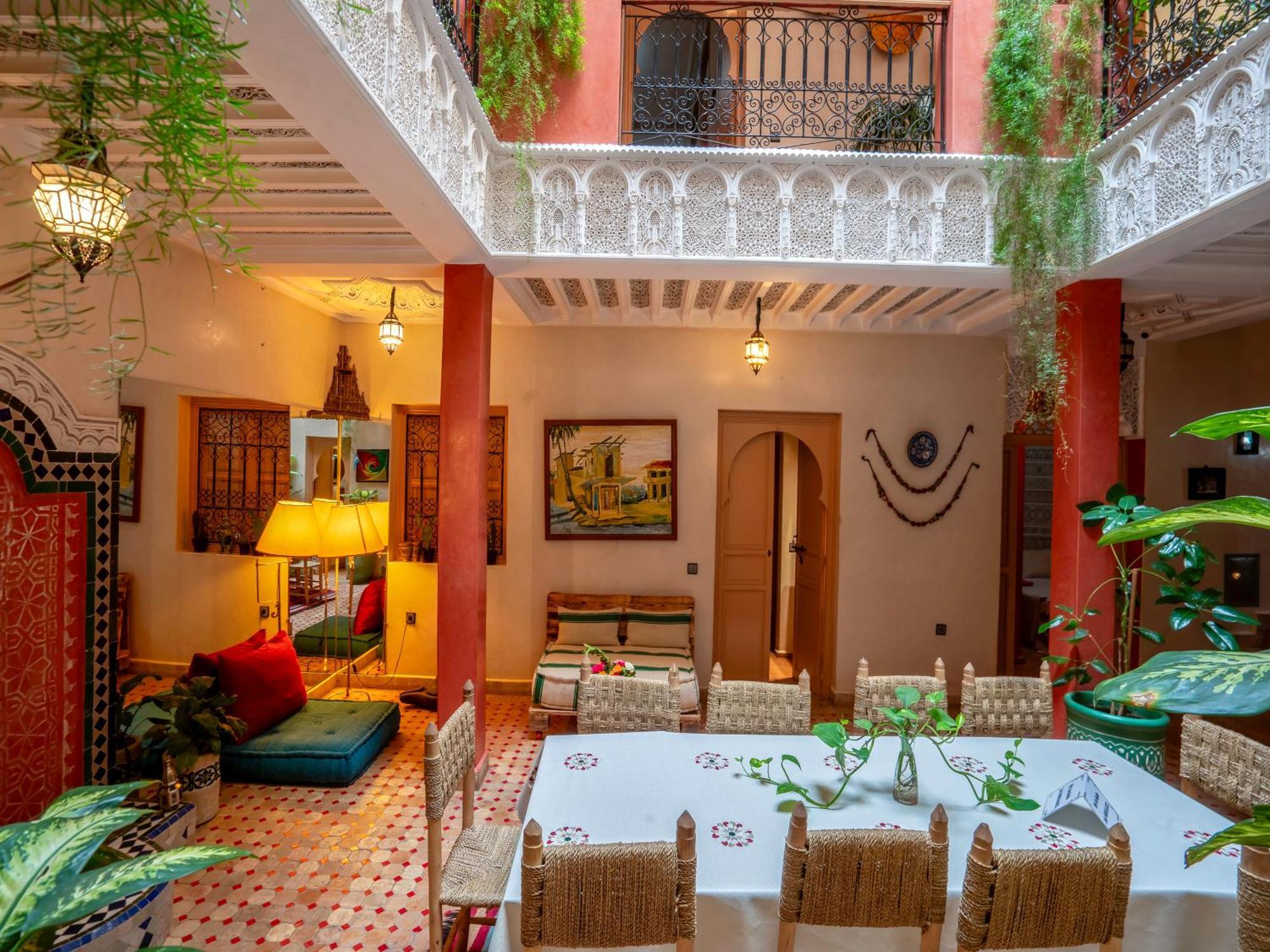 Riad Dar Ennakhla Marrakesh Eksteriør bilde
