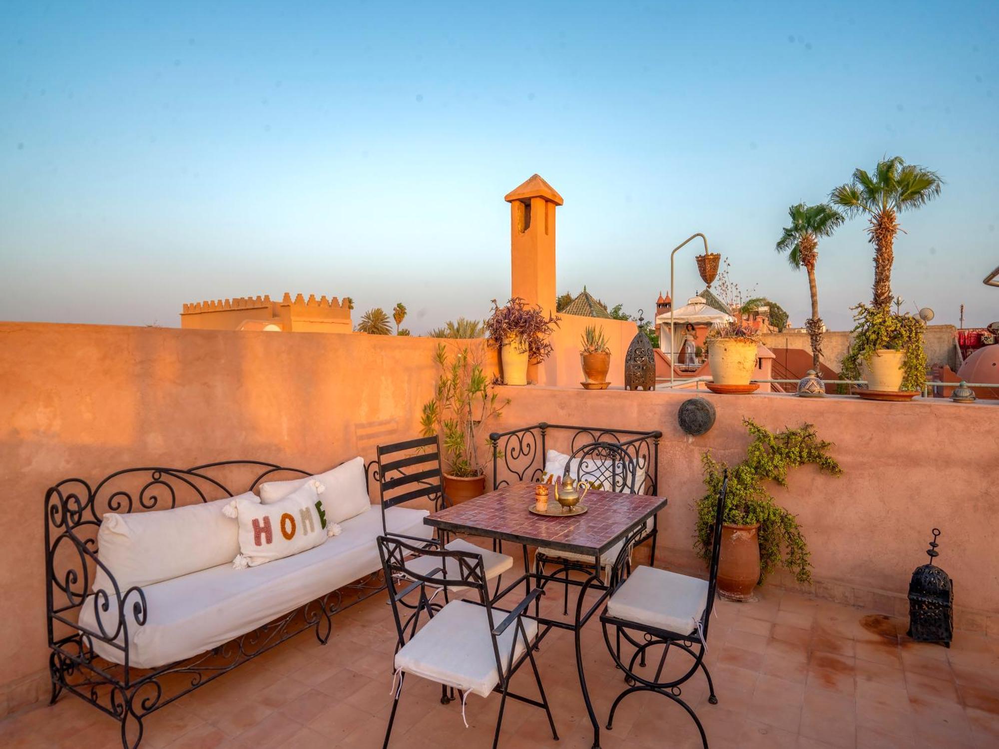 Riad Dar Ennakhla Marrakesh Eksteriør bilde