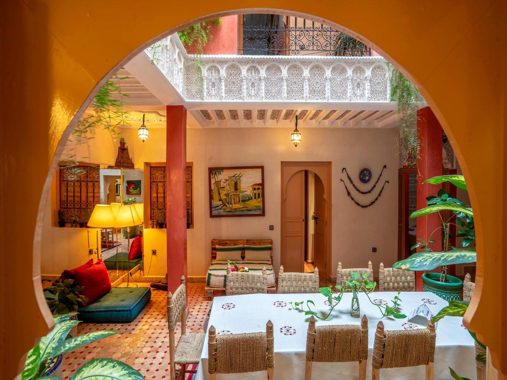 Riad Dar Ennakhla Marrakesh Eksteriør bilde